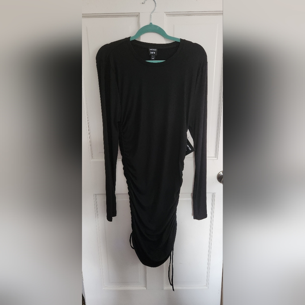 Black Midi dress Bar III Sofia Richie Collection